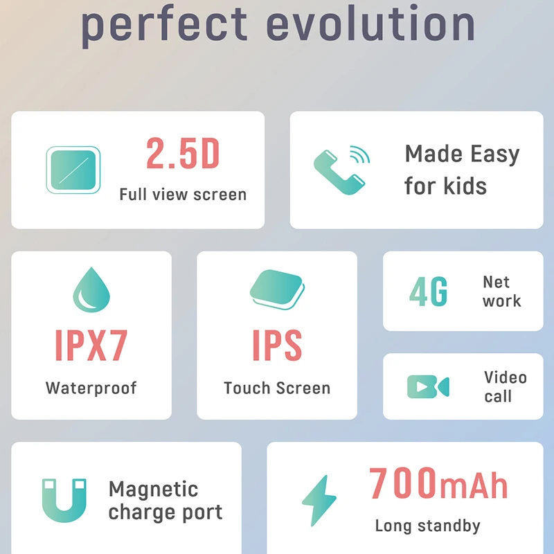 4G K15 Kids Smartwatch SOS Location Tracker HD Video Call Touch Screen IP67 Waterproof Children Smart Watch Camera Monitor Watch