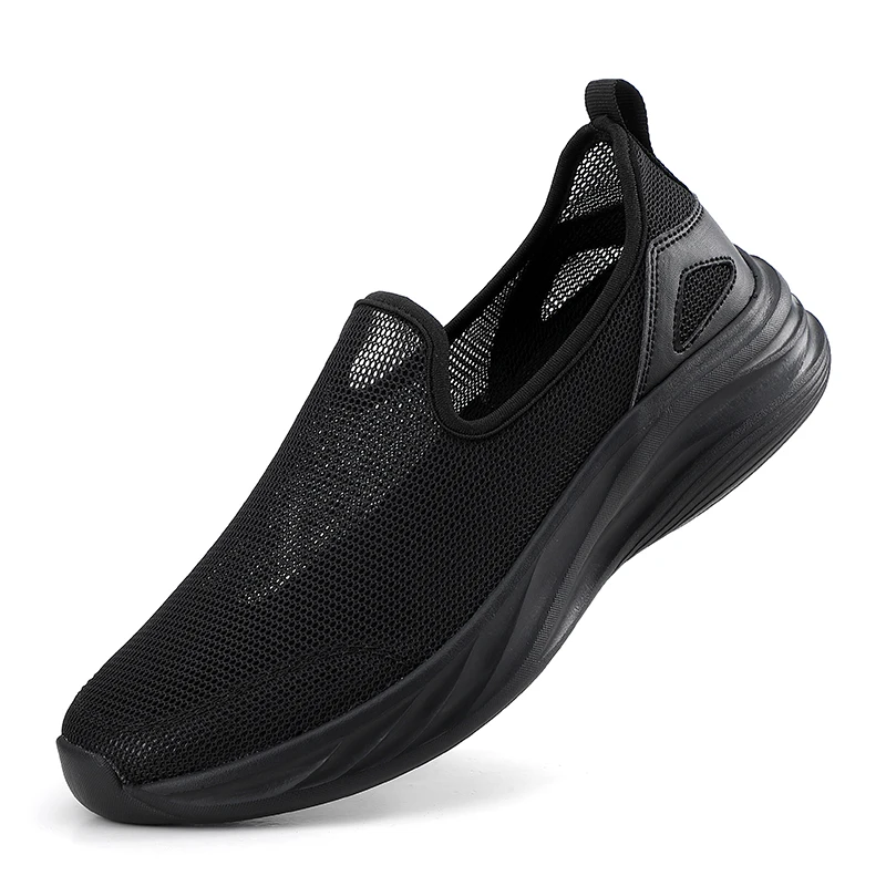 

Men's Running Walking Shoes Ultra-light Mesh Sneakers Slip On Breathable Casual Shoes Man Summer Sport Footwear Fashion Tennis