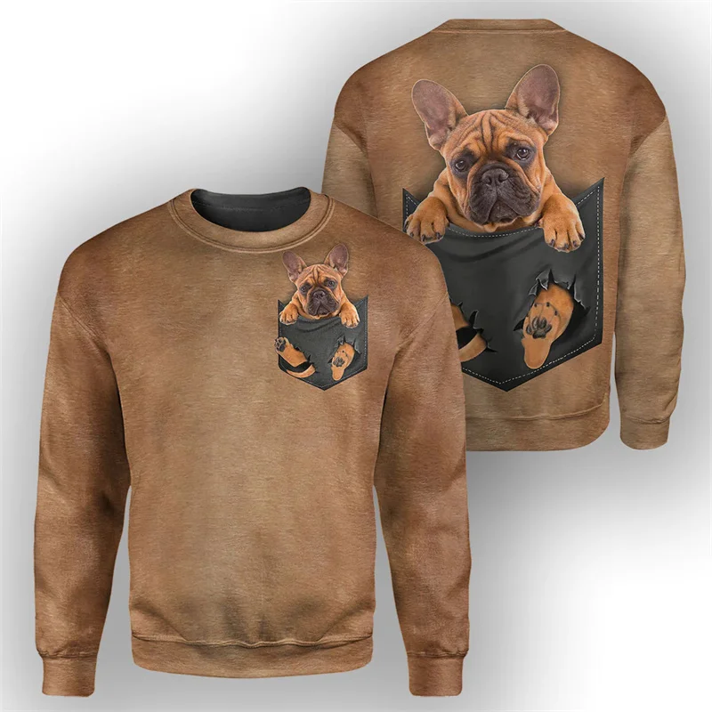 

New Autumn 3D Cute Animals Donkey Dog Elephant Deer Printing Sweatshirts For Men Kid Fashion Funny Pullovers Harajuku Clothing