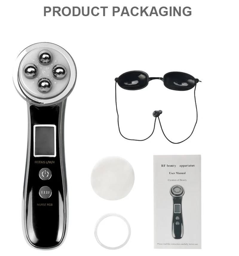 Microcurrent Face Massager, rejuvenescimento da pele, beleza Anti Age, Drenagem Linfática Massagem Dispositivo