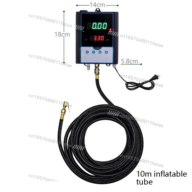 

Air Pump Tire Shop Auto Repair Shop Inflation Equipment,Fully Automatic Tire Inflator Wall-Mounted Digital Display