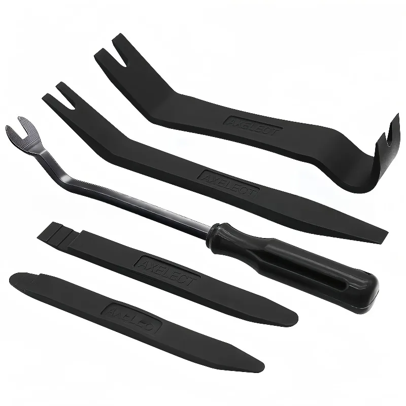 5pcs Professional Automotive Interior Disassembly Tool Set, Suitable for Door Panels, Center Console and Screws, Battery Free