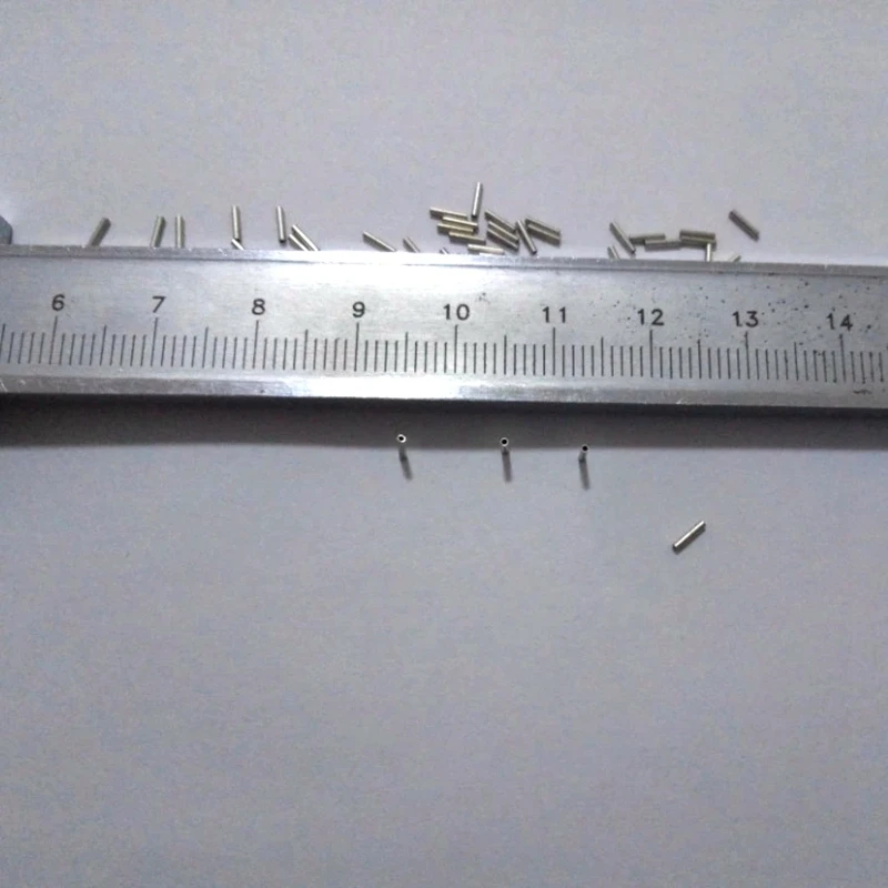 OD 1mm a 108mm longitud 100mm N2 N4 níquel puro Ni tubo capilar tubo de Metal tubo Circular hueco corte personalizado