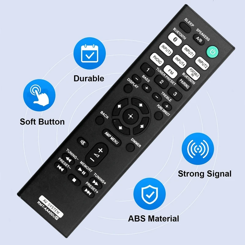 RMT-AA400U Remote Control Replacement Parts For Sony Stereo Receiver STR-DH190 STRDH190 Remote Control