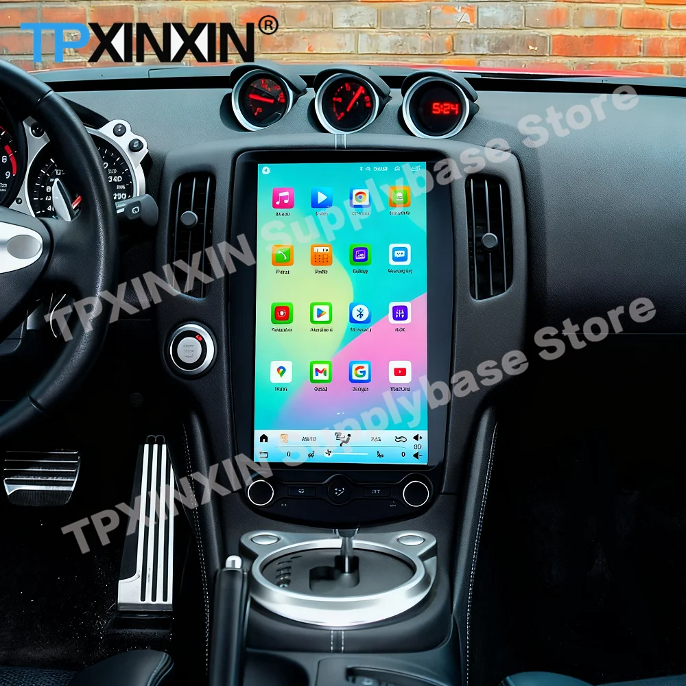 13.8 Inch For Nissan 370Z 2009~2021 Android 13 Multimedia Car Radio Wireless Carplay Mirror Link GPS Navigation IPS Head Unit