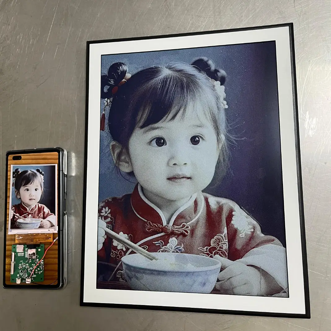 

13.3 Inch E Ink Energy Saving Electronic Picture Frame Static Photo For Home Decor Art Gallery Business Ads Digital Photo Frame