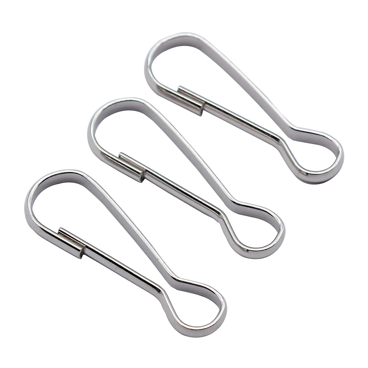 Pig Waist Shape Keyring Lobster Clasp Gourd Spring Snap Hook DIY Bag Connector Key Chain Findings