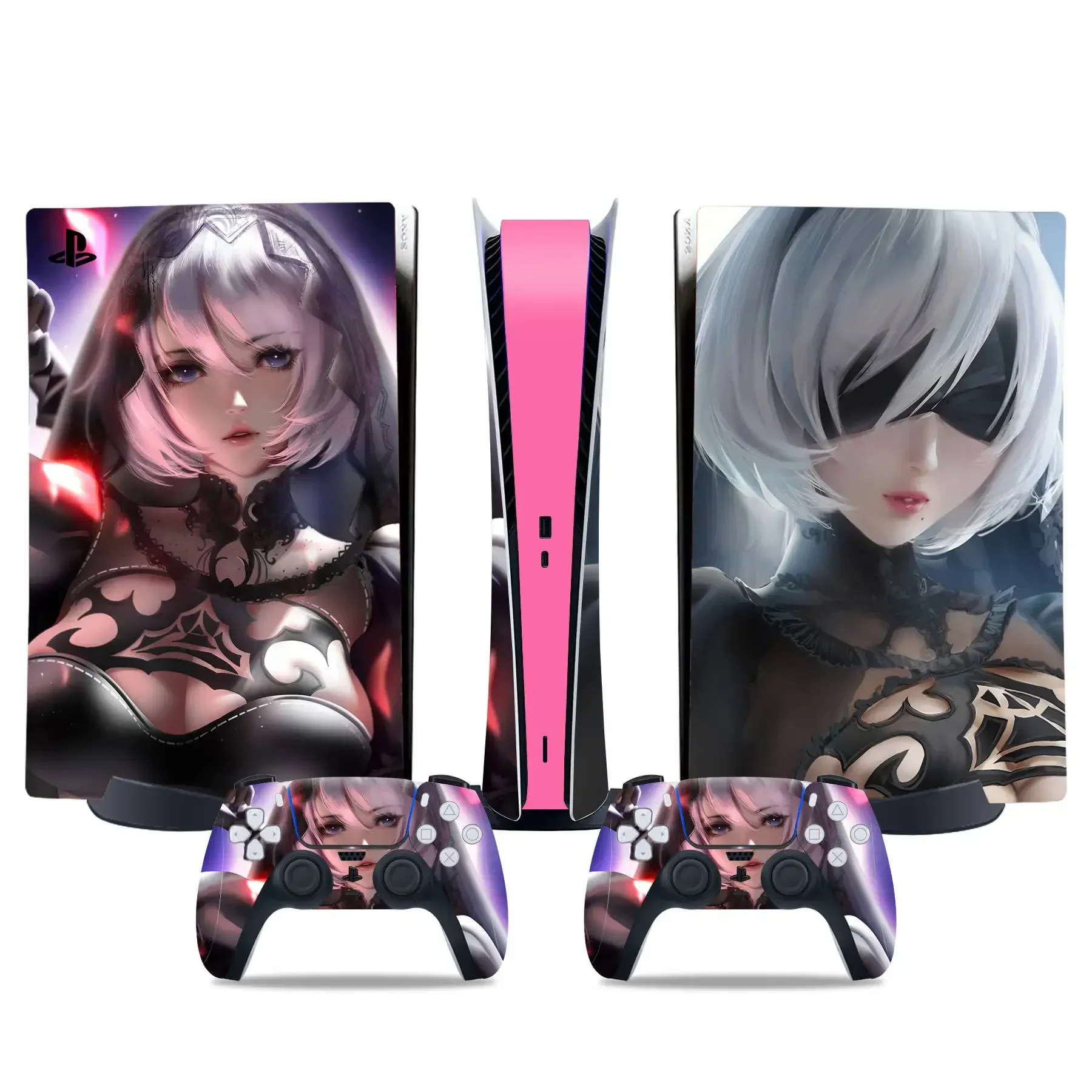 NieR Automat New Arrival Nowy produkt Winylowa ochronna do PS5 Cyfrowa naklejka na skórę Naklejka na grę