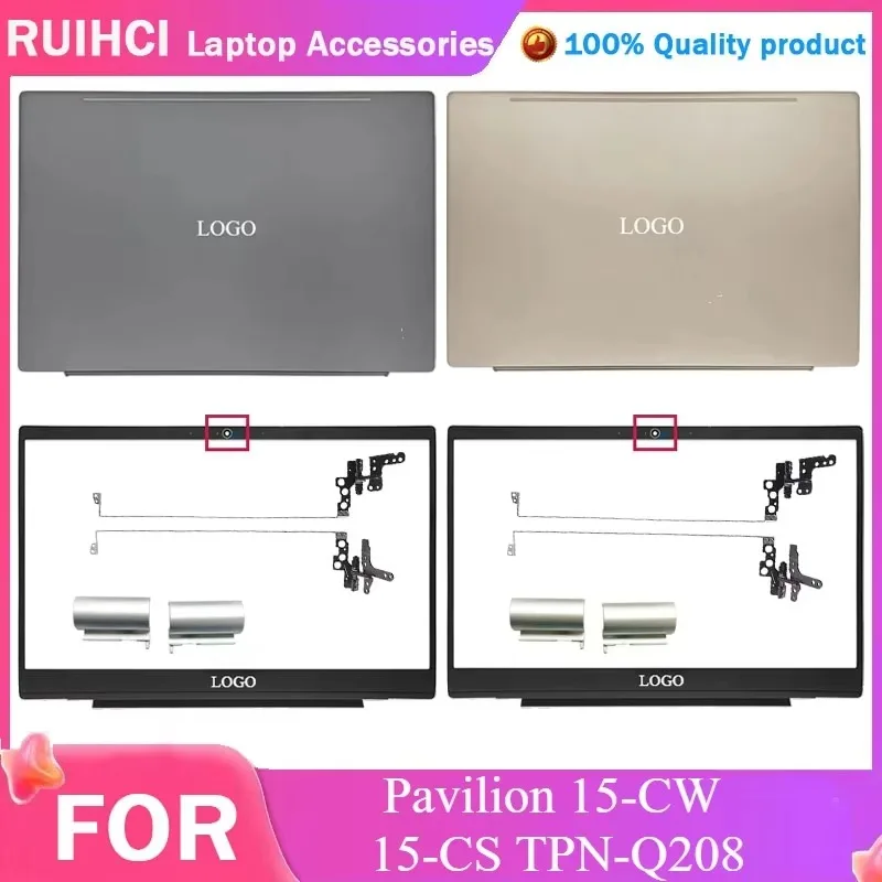 

New Laptop For HP Pavilion 15-CW 15-CS TPN-Q208 Topcase LCD Back Cover/Hinges/Front Bezel/Palmrest/Bottom Case/Rubber Pc Case