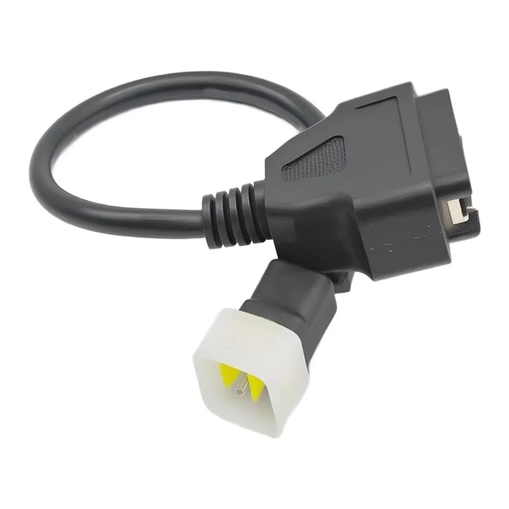 16-pin for obd Connector 6-pin for obd Adapter Black 6-pin To 16-pin for obd Adapter PVC Material Build Abrasion Resistant