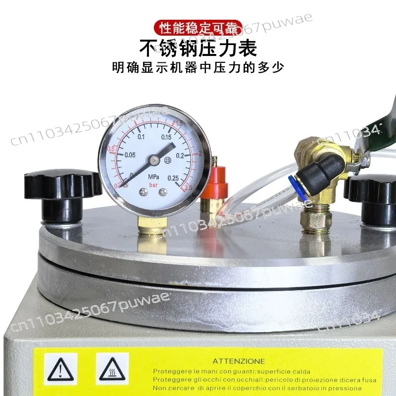 Precision Automatic Jewelry Wax Injector, Small Wax Melting & Injection Machine for Goldsmith