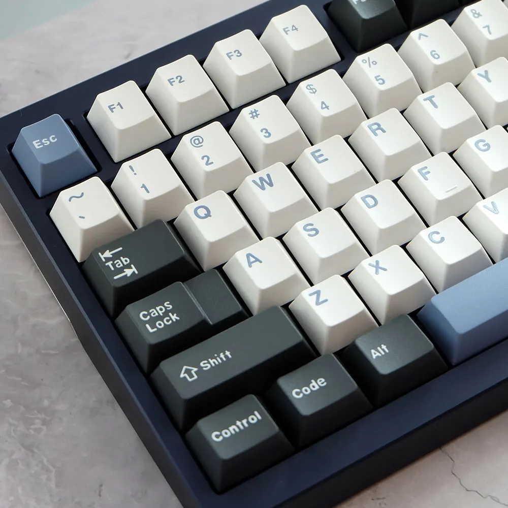 171 Keys GMK Arctic Keycaps ABS Double Shot Keycap Cherry Profile GMK Clone Caps For MX Switch Mechanical Gaming Keyboard Office