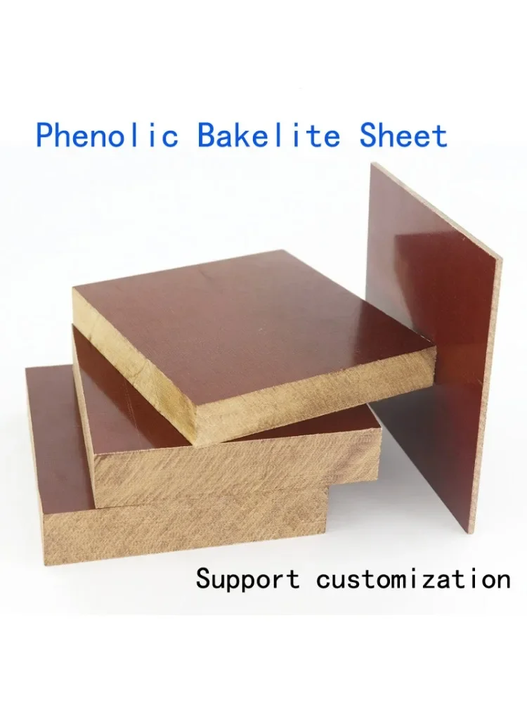 Phenolic Bakelite Sheet Composite Insulation Glulam Board Electrical Wooden Fabric Plate Resin Laminated Paper Thick 2-50mm