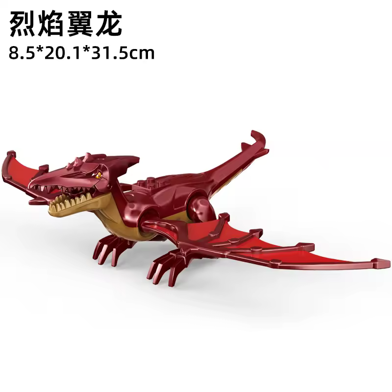 Jurassic World 3 Brutal Raptor Building Blocks Dinosaur Bricks Tyrannosaurus Indominus I-Rex Assemble Toy For Children - Image 51