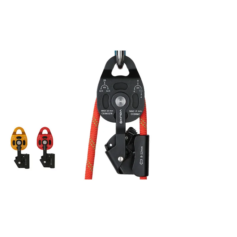 

One-way pulley Lifting heavy objects lifting tool Super light device ascenders lifter drag lifting equipment High quality