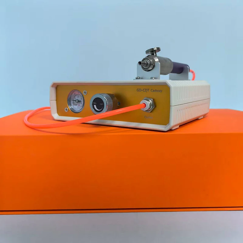 Nieuwste Desktop CDT CO2 Carboxytherapie Apparaat voor Striae Verwijderen Injectie Ogen Donkere Kringen Carboxy Systeem Therapie Machine