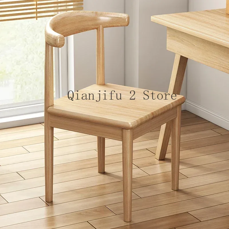 Wooden Living Chaise Salle A Manger Vanity Wedding Luxury Nordic Dining Modern Balcony Silla Comedor Home Furniture BL50DC