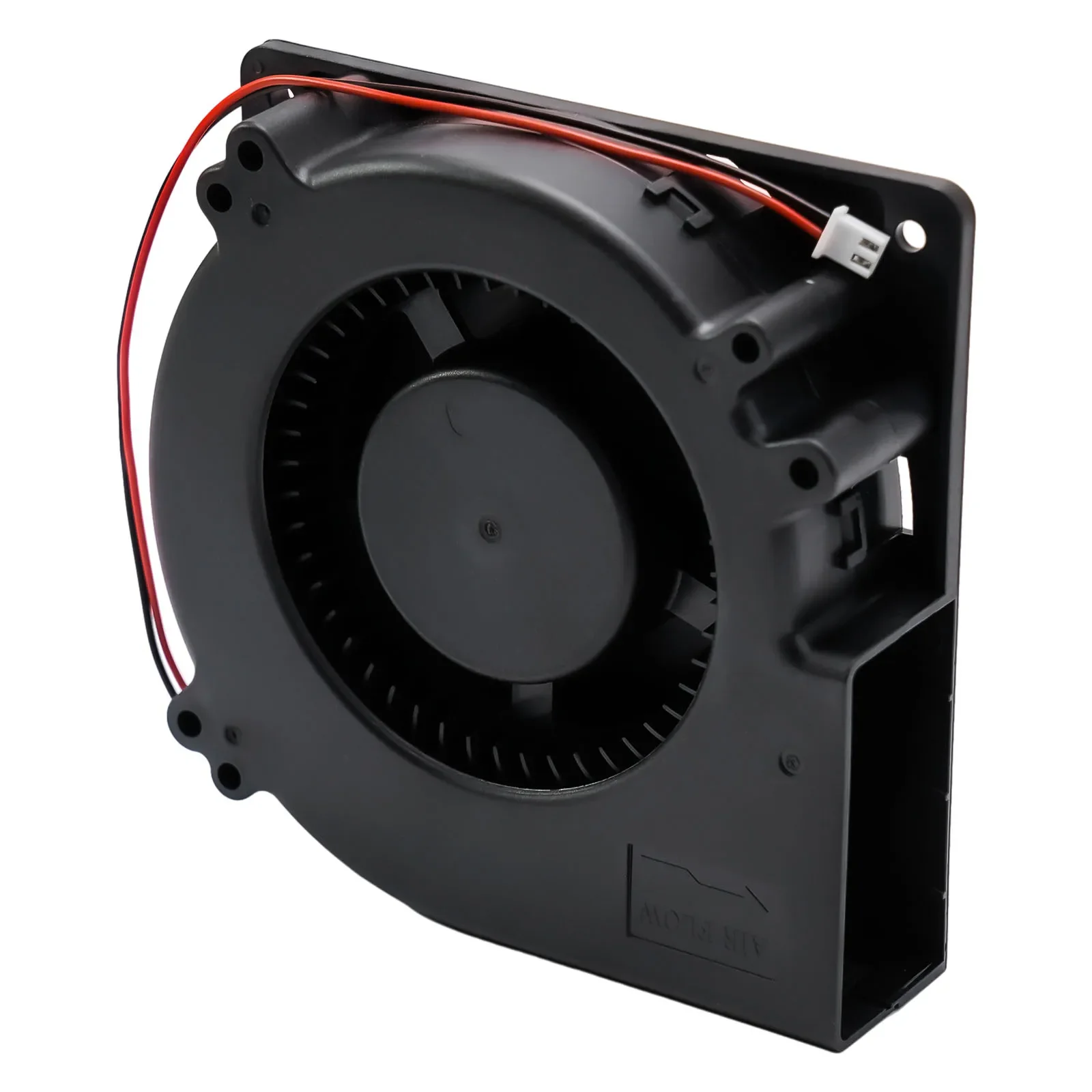 Nuevo ventilador 12032 DC5V12V24V doble bola parrilla Turbo ventilador volumen de aire ventilador centrífugo Turbo DC 5V/12V/24V