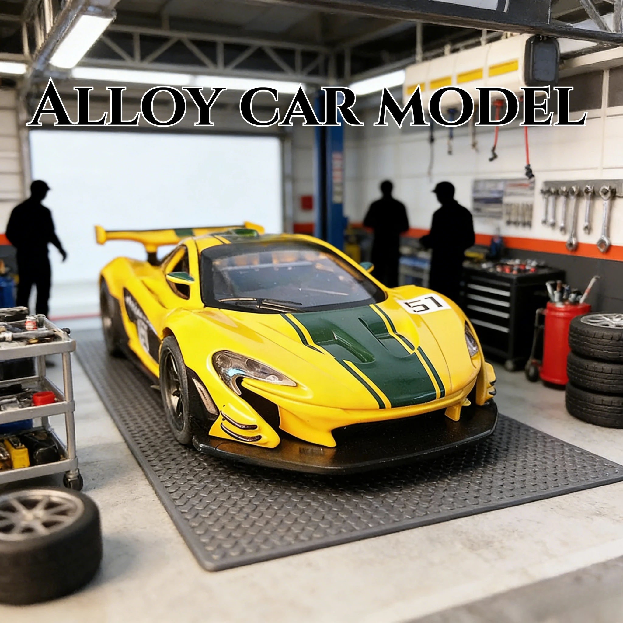 

Модель автомобиля из сплава McLaren P1 для 1:31 имеет имитирующие функции звука и освещения, богатые детали, хорошее качество изготовления и хорошее качество.