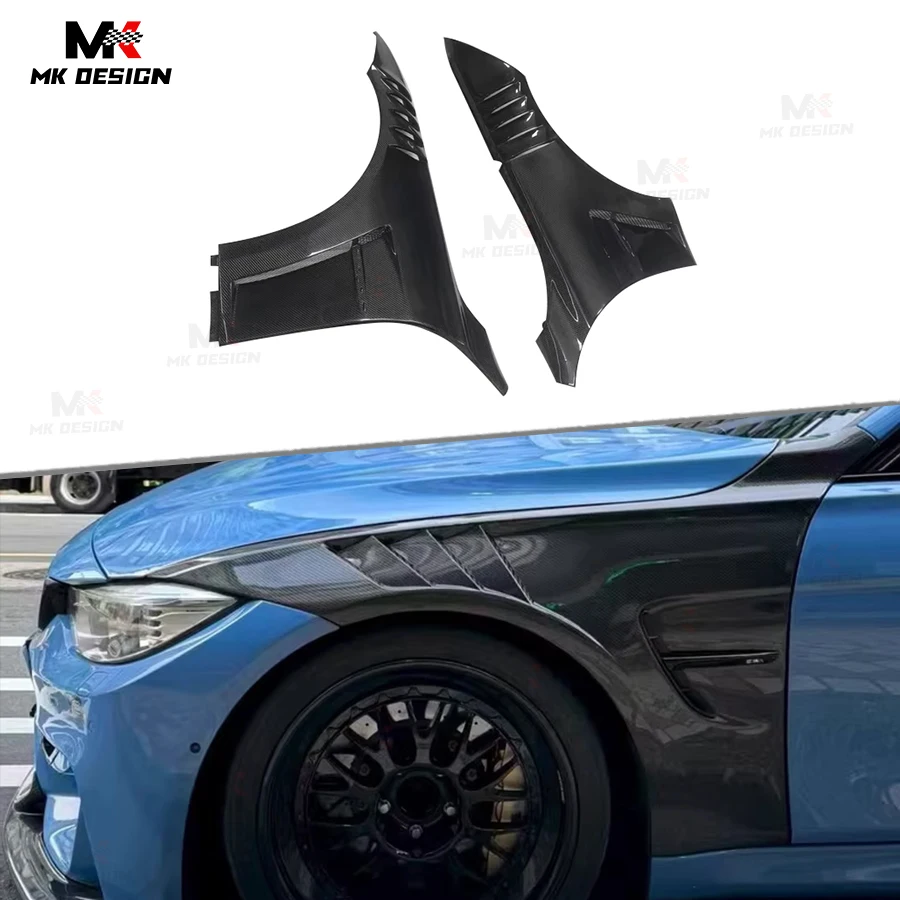 

Carbon Fiber Front Fender Air Vent for BMW F80 M3 F82 M4 2014-2020 Front Bumper Side Vented Fenders Trim Car Accessories