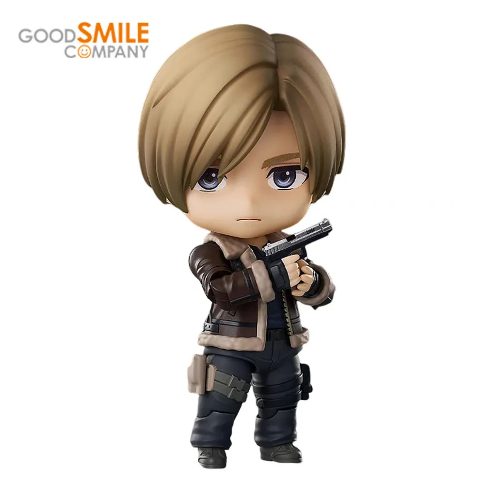 Original in Stock Good Smile Company Nendoroid (#2337) Biohazard Re:4 Leon S. Kennedy Anime Figure Action Figure Model Toys