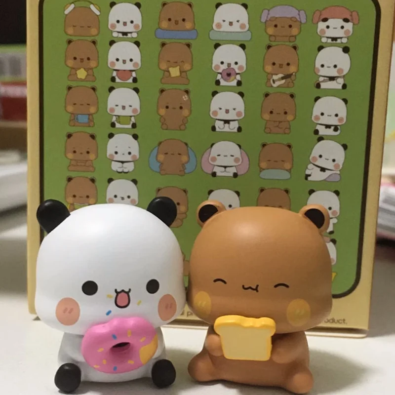 Yier And Bu Bu'S Daily Series Blind Box Model Cute Trendy Play Toy Tabletop Decorative Ornament Pvc Second Wave Holiday Gift