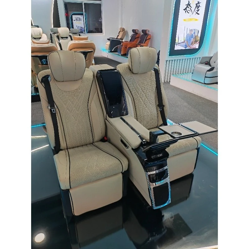 Electric Car Seat Luxury VIP Van Seat With Armrest Console Tray Table for Seat V-Class Sprinter
