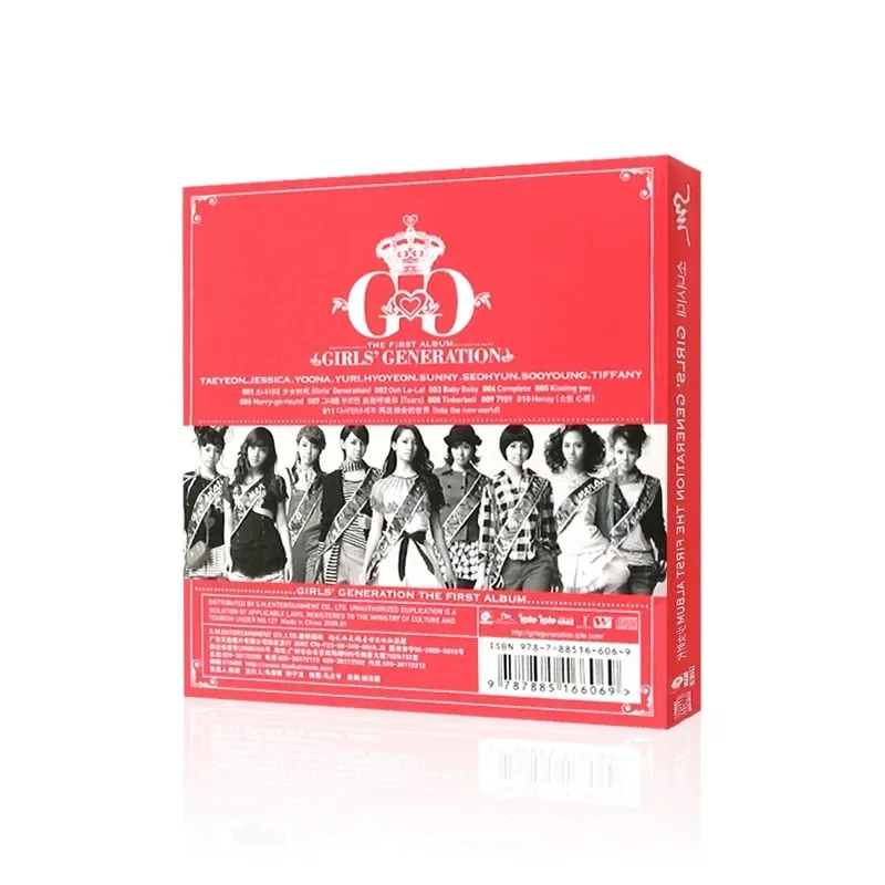 Girls' Generation Album CD Song Disc + Photo Lyrics Book for KPOP Fans