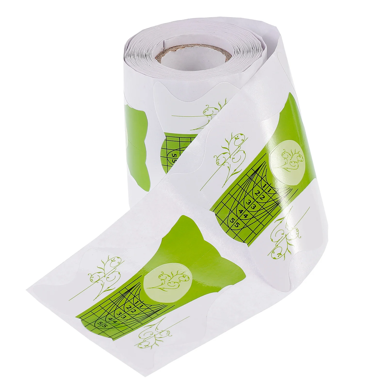 

100 шт., наклейки для наращивания ногтей, руководство по форме ногтей для маникюра, DIY УФ-гель, акриловые наращивания, профессиональный художественный салон, домашнее использование