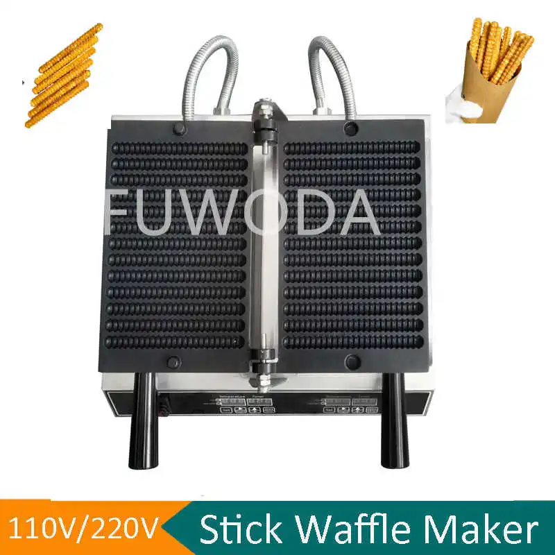 

Digital Display French Fries Maker Waffle Pommes Machine Waffle Sticks Baking Equipment Commercial Potato Chips Waffle Machines