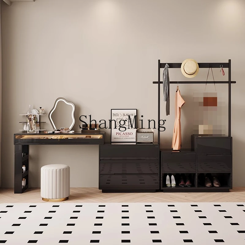 ZYY solid wood coat rack, chest, integrated floor hanger, bedroom rack, clothes artifact