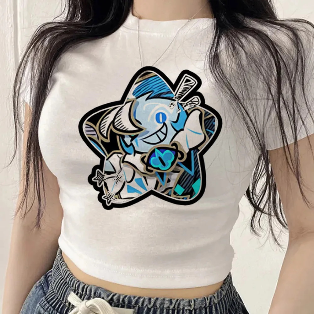 Shadow Milk Cookie cropped top shoujo baddie vintage y2k shirt emo goth anime 2000s gothic