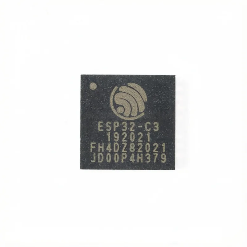 2pcs %New Original ESP32-C3FH4 QFN-32 WiFi + Bluetooth dual-mode wireless communication chip 32-bit MCU