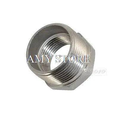 1 1/4 "ชาย X 1" หญิง BSPP สแตนเลสเกลียว REDUCER BUSHING ท่อ