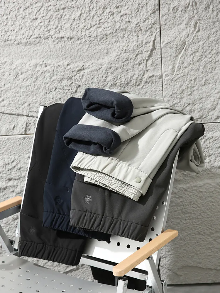 

Брюки Minui Card Outdoor Series: ветрозащитные, водоотталкивающие, теплые, для зимы, комфортные для поездок на работу, с прямым кроем, повседневные