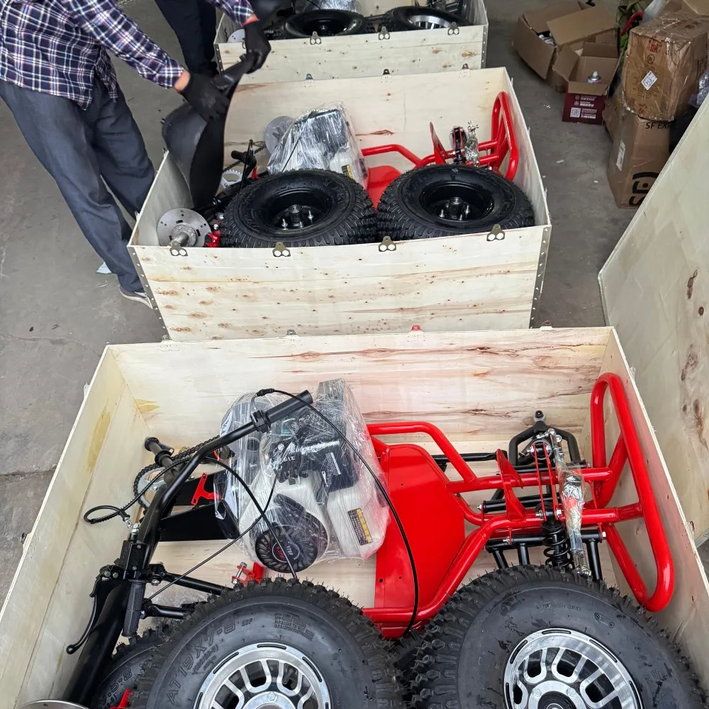 Customized China Wholesale 212cc Four-stroke Fuel Off-road Gas Powered Adult Fast Pedal Mini Trike Chain Drive Go-kart
