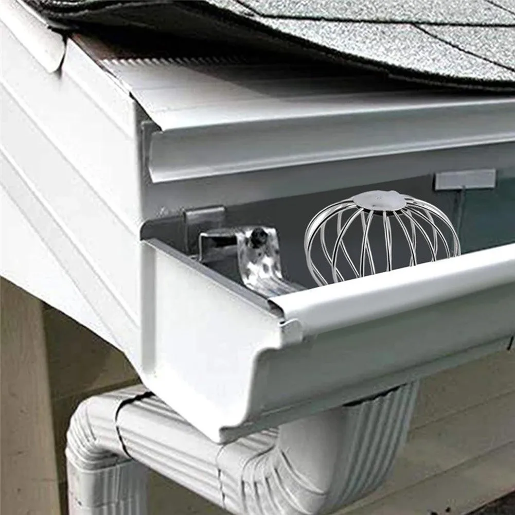 Stainless Steel Drain Protector Mesh Gutter Guard Cover Leaf Debris Blocker Reusable Sink Pipe Filter For Roof Patio Garden view 6