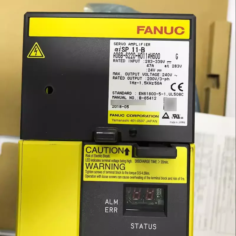 

A06B-6220-H011 New Fanuc Servo Driver IN STOCK Fast ship