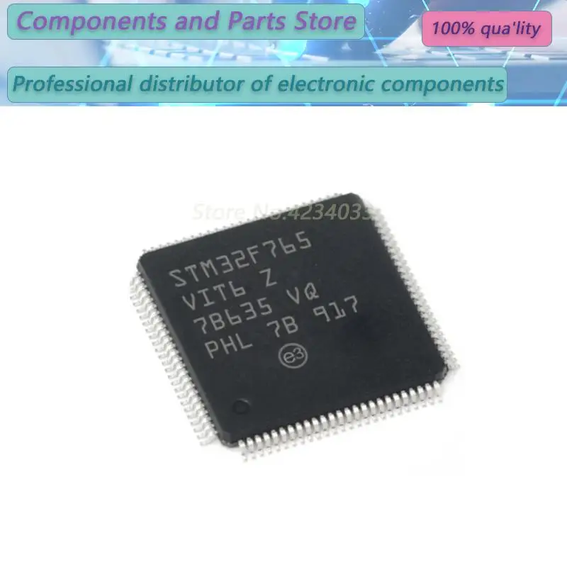 1PCS STM32F765BGT6  STM32F765BG  32F765BGT6 LQFP-208 NEW100% STM32F  765BGT6