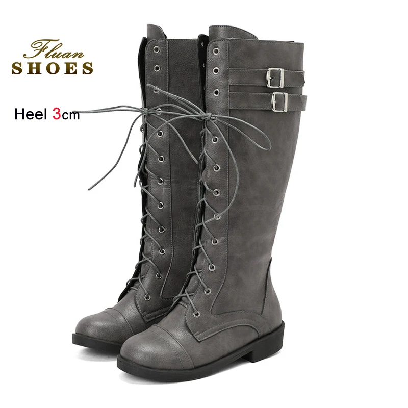 Low Heel Knee-High … - image