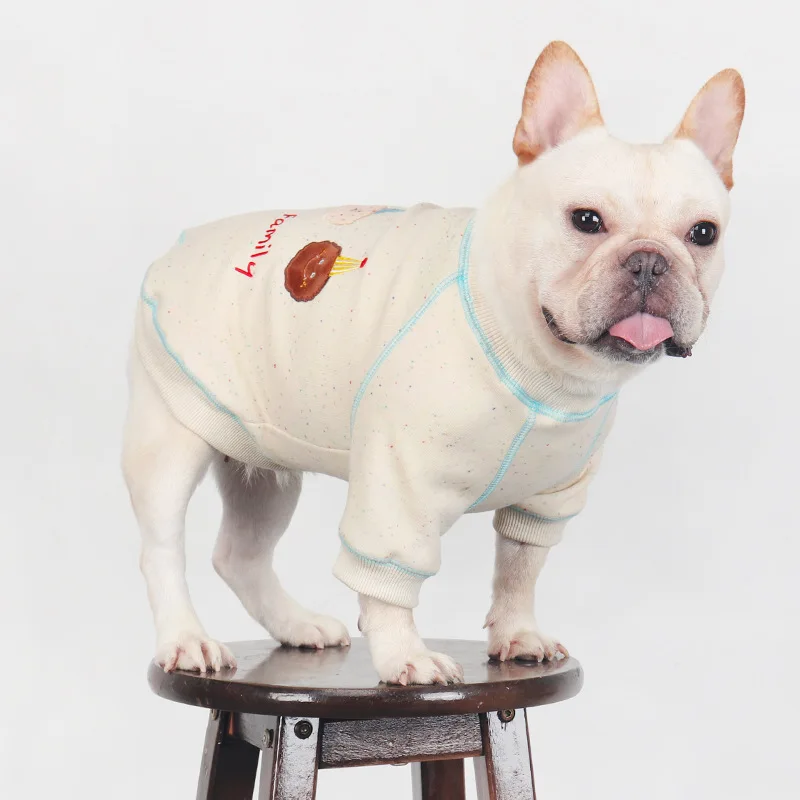 

Осенне-зимняя одежда для домашних животных, бежевая термоодежда для собак и кошек