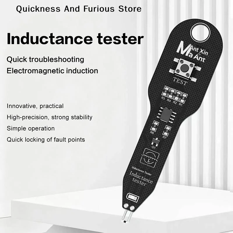 【T】MaAnt M093 Inductance Tester Electromagnetic Induction Tool High Precision for Circuit Board Fault Detection Easy Operation