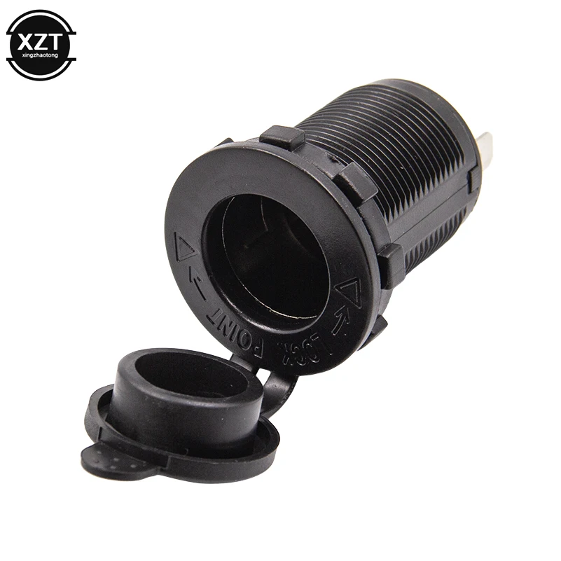 Newest 12V Waterproof Female Cigarette Lighter Socket Power Plug Outlet Environmental Protection Cigarette Lighter Plug For Car