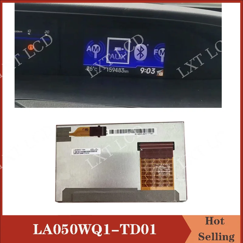 5 inch LA050WQ1-TD01 LT050CA41000 LT050CA42000 For Honda Civic 9th Generation / 9.5th Generation Fuel Gauge and Odometer Display