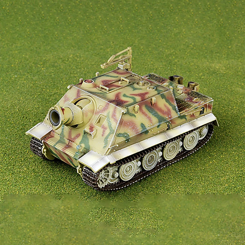 

60459 1/72 Scale German 38cm Assault Tiger Heavy Gun 1945 Simulation Plastic Tracked Tank Model Static Display Collectible Gift