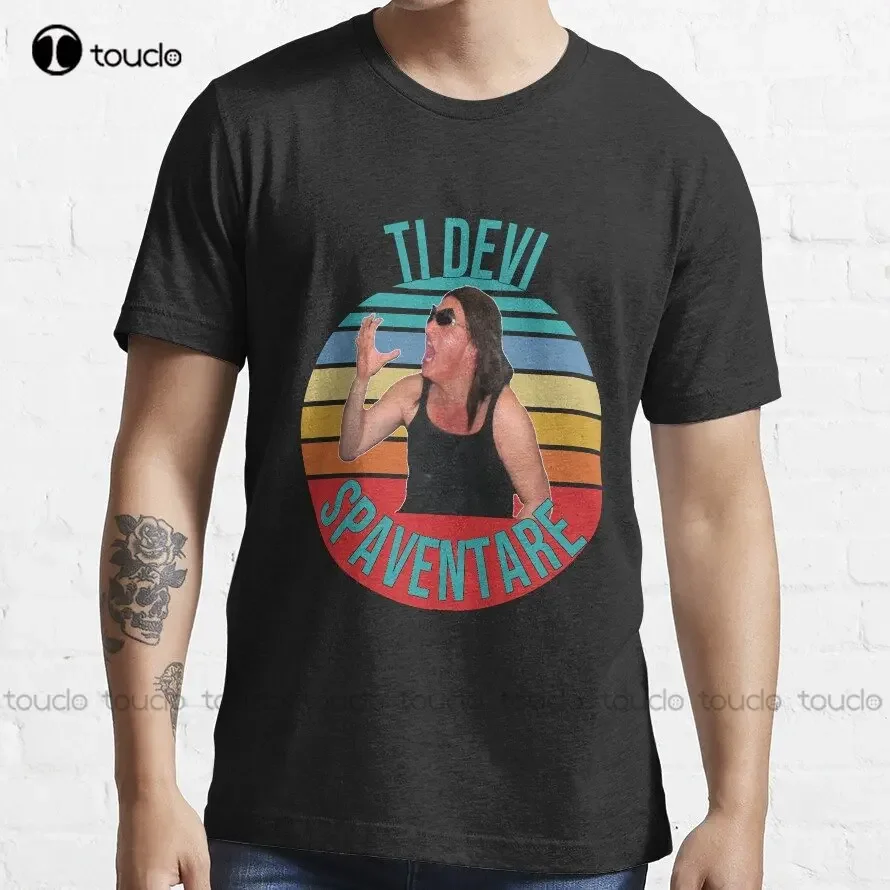 Richard Benson Ti Devi Spaventare T-Shirt Custom Aldult Teen Unisex Digital Printing Tee Shirts Funny Art Streetwear Cartoon Tee