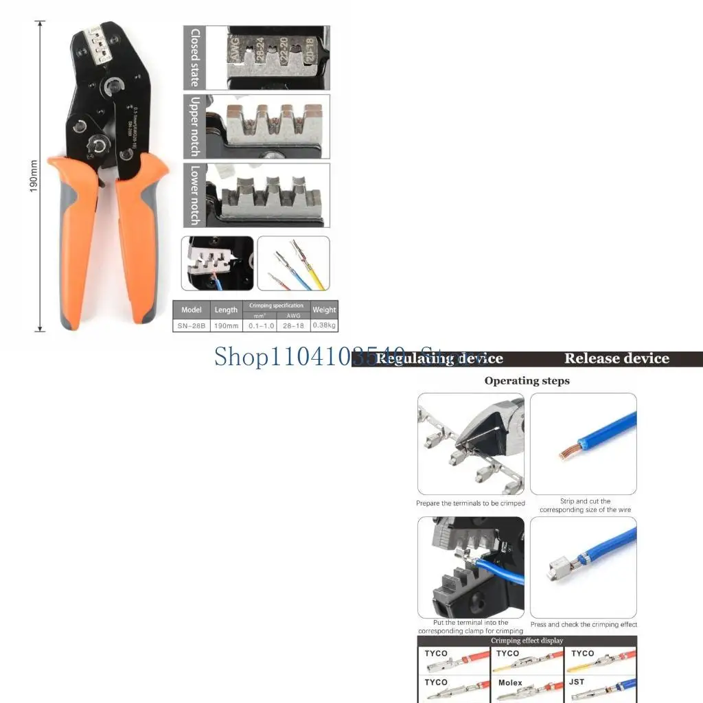02dc-sn-28b-utensile-manuale-per-piegare-pin-per-pinze-per-pressatura-terminali-connettori