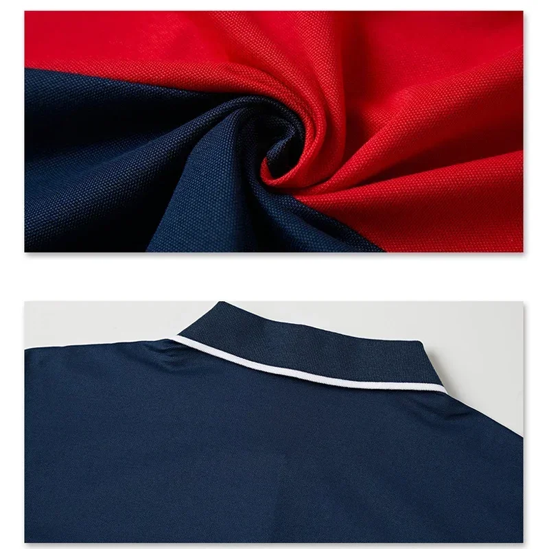 Camisa Polo para hombre, camisetas grandes y altas de manga corta, camisetas geniales de algodón para hombre, camiseta grande ajustada de verano,