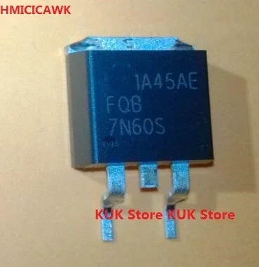 Original FQB 7N60 FQB7N60 FQB7N60TM = FQB 7N60S FQB7N60S, FQB7N60STM