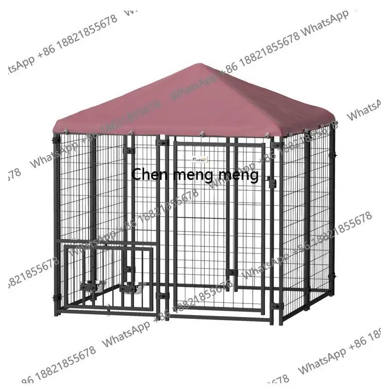 Dog Crate - Indoor Pet Enclosure for Training and Travel, Foldable & Portable Design, Secure & Comfortable Space for Dogs